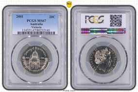 2001 20C Victoria MS67