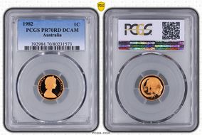 1982 1C PR70DCAM