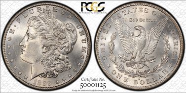 1899-S $1 MS65