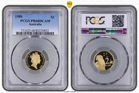 1988 $2 PR68DCAM