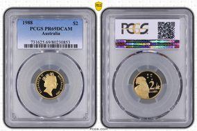 1988 $2 PR69DCAM