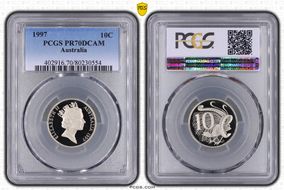1997 10C PR70DCAM
