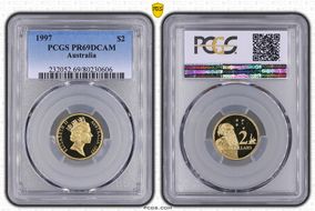 1997 $2 PR69DCAM