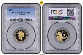 1997 $2 PR69DCAM