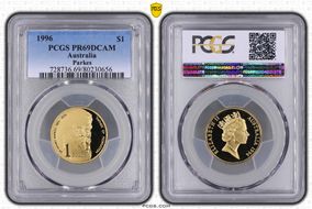 1996 $1 Parkes PR69DCAM