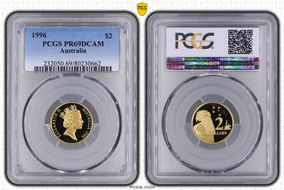 1996 $2 PR69DCAM
