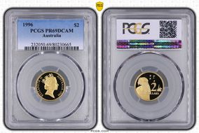 1996 $2 PR69DCAM