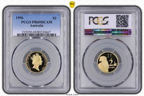 1996 $2 PR69DCAM