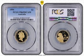 1994 $2 PR69DCAM