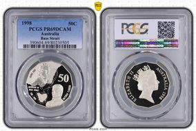 1998 50C Bass Strait PR69DCAM