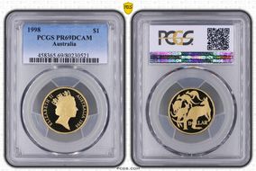 1998 $1 PR69DCAM