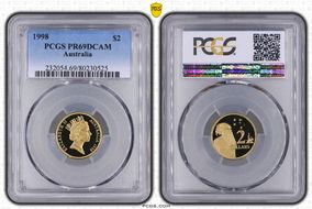 1998 $2 PR69DCAM