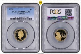 1998 $2 PR68DCAM