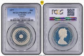 1977 50C Jubilee PR68DCAM