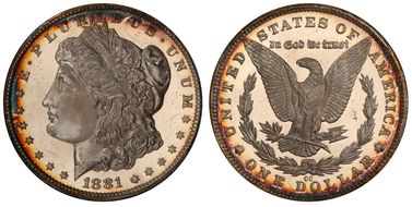 1881-CC $1 MS66+ DMPL