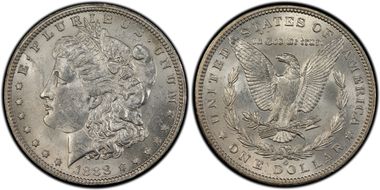 1888-O $1 Scarface MS62