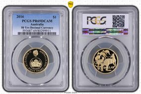 2016 $1 50 Yrs Decimal Currency PR69DCAM