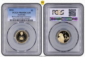 2016 $2 50 Yrs Decimal Currency PR69DCAM