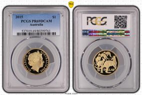 2015 $1 PR69DCAM