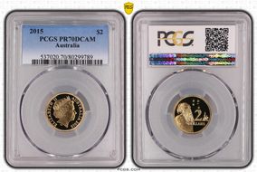 2015 $2 PR70DCAM