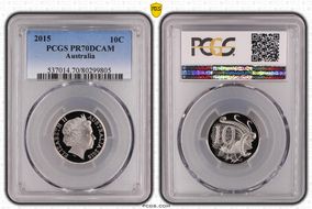 2015 10C PR70DCAM