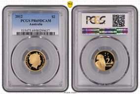 2012 $2 PR69DCAM