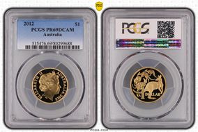 2012 $1 PR69DCAM
