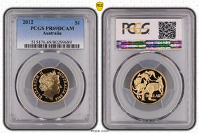 2012 $1 PR69DCAM