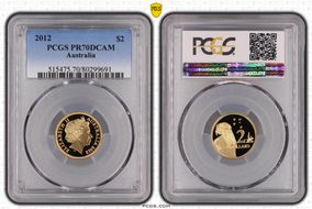 2012 $2 PR70DCAM