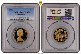 1984 $1 PR69DCAM