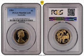 1984 $1 PR69DCAM