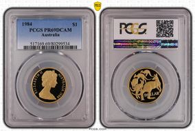 1984 $1 PR69DCAM