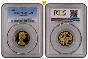 1984 $1 PR69DCAM