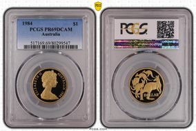 1984 $1 PR69DCAM