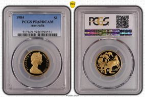 1984 $1 PR69DCAM