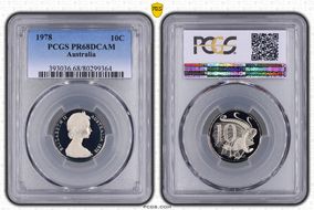 1978 10C PR68DCAM