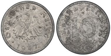 1947-F 10 Pfg J-375 MS63