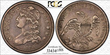 1834 25C Browning 5 N1