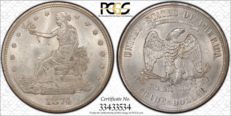 Cert 33433534 - Coin Image