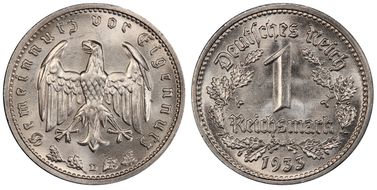 1933-D Mark J-354 MS66