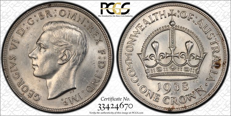 Cert 33424670 - Coin Image