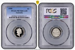 1990 5C PR70DCAM