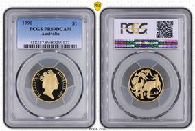1990 $1 PR69DCAM