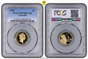 1990 $2 PR70DCAM