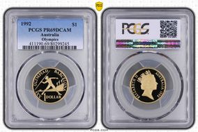 1992 $1 Olympics PR69DCAM