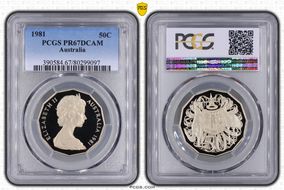 1981 50C PR67DCAM