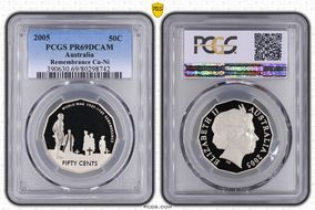 2005 50C Remembrance PR69DCAM