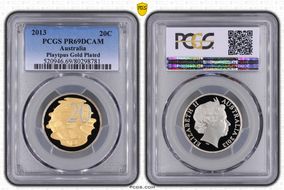 2013 20C Platypus - Partial Gilt PR69DCAM