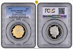 2013 20C Platypus - Partial Gilt PR69DCAM