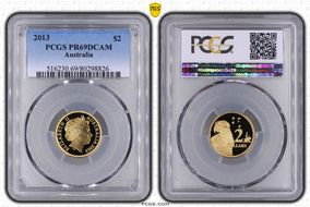 2013 $2 PR69DCAM